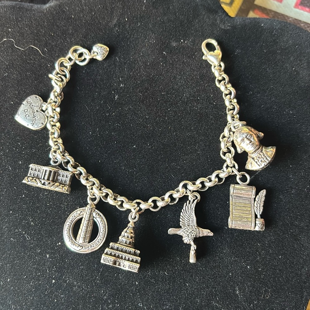 Brighton Washington DC Charm Bracelet